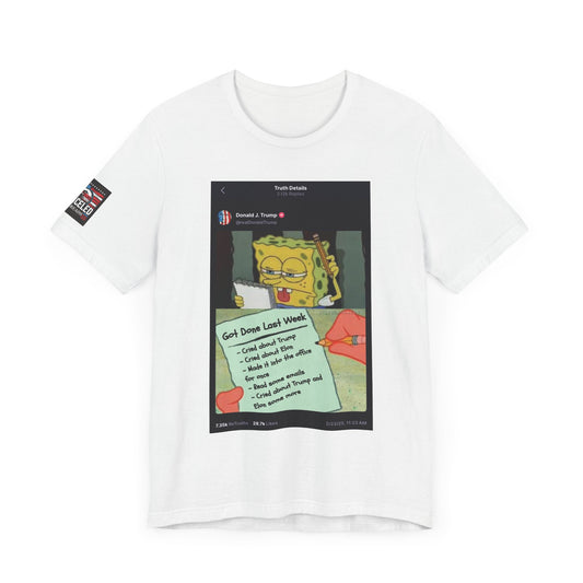 Spongebob Tears Tee - Thousands of Tears Later Meme Streetwear